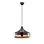 Závesné svietidlo v čierno-medenej farbe Opviq lights Yildo, ø 36 cm