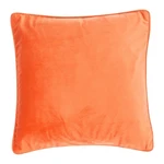 Oranžový vankúš Tiseco Home Studio Velvety, 45 x 45 cm