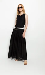 Dámské šaty Deni Cler Milano Deni_Cler_Milano_Dress_T-Dc-311D-0G-10-90-1_Black