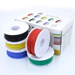 30AWG Flexible Silicone Wire and Cable 5 Colors in a Box Mixed Wire Tinned DIY High Quality Pure Copper Line