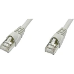 Telegärtner L00000D0026 RJ45 sieťové káble, prepojovacie káble CAT 5e F/UTP 1.00 m sivá samozhášavý, s ochranou 1 ks