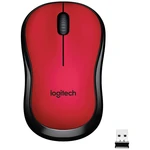 Logitech M220 Silent #####Kabellose Maus bezdrôtový optická červená 3 null 1000 dpi