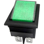 TRU COMPONENTS kolískový spínač TC-R13-69B-01 GN 250 V/AC 10 A 2x vyp/zap  s aretáciou 1 ks
