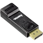 Hama 00054586 DisplayPort / HDMI adaptér [1x zástrčka DisplayPort - 1x HDMI zásuvka] čierna