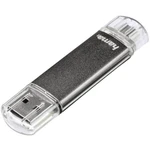 Hama FlashPen "Laeta Twin" USB pamäť pre smartphone a tablet sivá 32 GB USB 2.0, micro USB 2.0 Hama FlashPen "Laeta Twin" USB pamäť pre smartphone a tablet sivá 32 GB USB 2.0, micro USB 2.0