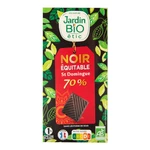 Čokoláda horká 70% 100 g BIO  JARDIN BIO