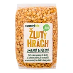 Hrach žltý polený 500 g BIO   COUNTRY LIFE