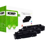 KMP H-T242XCMY toner kombinované balenie náhradný HP HP 410X (CF411X, CF413X, CF412X) zelenomodra, purpurová, žltá 5000