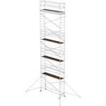MUNK Günzburger Steigtechnik 156946   lešenia na kolieskach Montáž bez náradia Max.prac. výška: 11.4 m