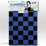 Oracover 87-057-071-B dizajnová fólie Easyplot Fun 3 (d x š) 300 mm x 208 mm perleť, čierna, modrá