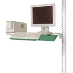 Manuflex ZB3550.6011  Podpora klávesnice pre PACKPOOL s povrchom myši v zelenej farbe Reseda RAL 6011