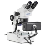 Kern Optics OZG 493 Stereo Zoom mikroskop binokulárny 36 x spodné svetlo, vrchné svetlo
