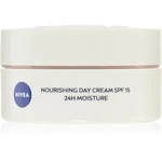 NIVEA 24 h Moisture výživný denní krém SPF 15 50 ml