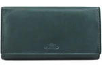 Dámská kožená peněženka Charro - tmavě zelená