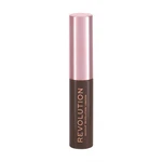 Makeup Revolution London Brow Gel 6 ml gél a pomáda na obočie pre ženy Ash Brown Makeup Revolution London Brow Gel 6 ml gél a pomáda na obočie pre ženy Ash Brown