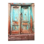 1.5x2.1m Reteo Vintage Old Wooden Door Photogray Backdrop Background Studio Prop
