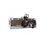 Klávesnica s myšou Marvo CM303, klávesnice, myš, headset, US (CM303 EN) čierna/strieborná sada herného príslušenstva