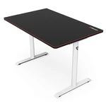 Herný stôl Arozzi Arena Leggero 114 x 72 cm (ARENA-LEGG-WHITE) čierny/biely herný stôl • MDF doska • odnímateľný povrch z mikrovlákna s protišmykovou 