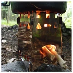 JUBÖ Turistický vařič DŘÍVKÁČ 4Heat Stove v.2