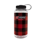 Nalgene Wide Mouth 1000ml - Red Plaid LIMITED EDITION