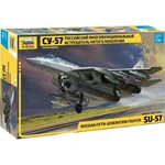 Zvezda Model Kit letadlo 4824 Suchoi SU-57 1:48