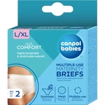 Canpol babies Maternity Briefs poporodní kalhotky velikost L/XL 2 ks