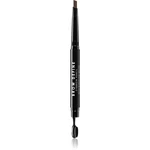MUA Makeup Academy Brow Define tužka na obočí s kartáčkem odstín Dark Brown 0,25 g