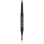 Makeup Revolution Duo Brow Definer precizní tužka na obočí odstín Brown 0.15 g