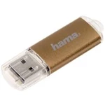 USB flash disk Hama Laeta 91076, 32 GB, USB 2.0, hnědá