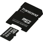 Paměťová karta microSDHC, 8 GB, Transcend Premium, Class 10, vč. SD adaptéru