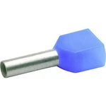 Dvojitá dutinka Klauke 87310, 2,5 mm², 10mm, 100 ks, modrá
