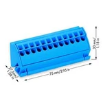 Připojovací blok 4 mm² , WAGO 812-104, 75 mm , 10 ks