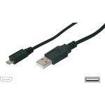 Kabel USB 2.0, USB A/USB micro B, 1,8 m, Digitus