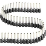 Dutinka v pásce s plastovým límcem Vogt Verbindungstechnik 470408.00050, 1,5 mm², 8 mm, černá