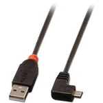 Kabel LINDY LINDY USB 2.0 Kabel Typ A/Micro-B 90 gw. 31977, 2.00 m, černá