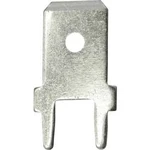 Faston zástrčka Vogt Verbindungstechnik 3866a.28 6.3 mm x 180 °, bez izolace, kov, 100 ks
