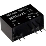 DC/DC měnič napětí, modul Mean Well MDD02M-05, 200 mA, 2 W, Počet výstupů 2 x