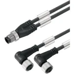 Upravený zástrčkový konektor pro senzory - aktory Weidmüller SAIL-ZW-M12BW-3-1.5V 1466130150 5.00 m, 1 ks