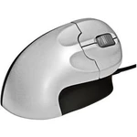 Optická ergonomická myš BakkerElkhuizen GripMouse BNEGM, ergonomická, extra velká tlačítka, stříbrnočerná