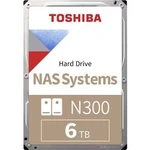 Interní pevný disk 8,9 cm (3,5") Toshiba N300 HDWN160UZSVA, 6 TB, Bulk, SATA III