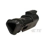 Zástrčkový konektor na kabel TE Connectivity DT04-3P-CE09, 24.71 mm, pólů 3, 1 ks