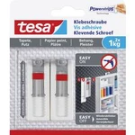 Tesa® lepicí šroub nastavitelný bílá tesa Množství: 2 ks