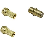 BKL Electronic 0403532 F zástrčka, F zásuvka vytahovací, F zásuvka, průměr lanka 7 mm