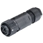 RST® MINI kabelová zásuvka RSTI164/5 Wieland 46.051.4553.1, kulatý faston, Provedení konektoru: spojka, rovná 4 + PE, 1 ks