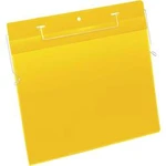 Durable 175404 závěsná taška, žlutá, (š x v) 297 mm x 210 mm, DIN A4 na šířku