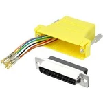 D-SUB adaptér D-SUB zásuvka 9pólová - RJ45 zásuvka 8p8c encitech DA9-SMJ8-K-Y-RC 1 ks