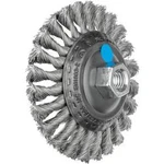 Kuželový kartáč, opinkový, 0,35 x 26 mm, tloušťka drátu 115 mm Se závitem M14 PFERD POS KBG 11515/M14 INOX 0,35, 43315003, 1 ks