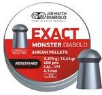 Diabolky Exact Monster Redesigned 4.52 mm JSB® / 400 ks (Farba: Viacfarebná)