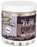 Carp only fluo pop up boilie 80 g 12 mm-white