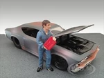 Mechanic Dan Figurine for 1/24 Scale Model Car by American Diorama